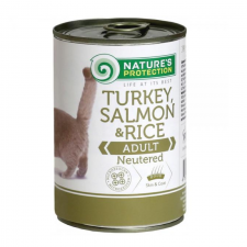 NP Neutered Turkey,Salmon&Rice, 400gr